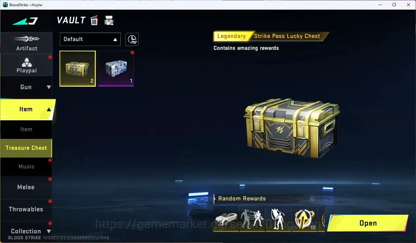 Blood Strike Accounts ASIA |Skin Ultra ETHAN - Raid Mask | 3 Legendary G image 7