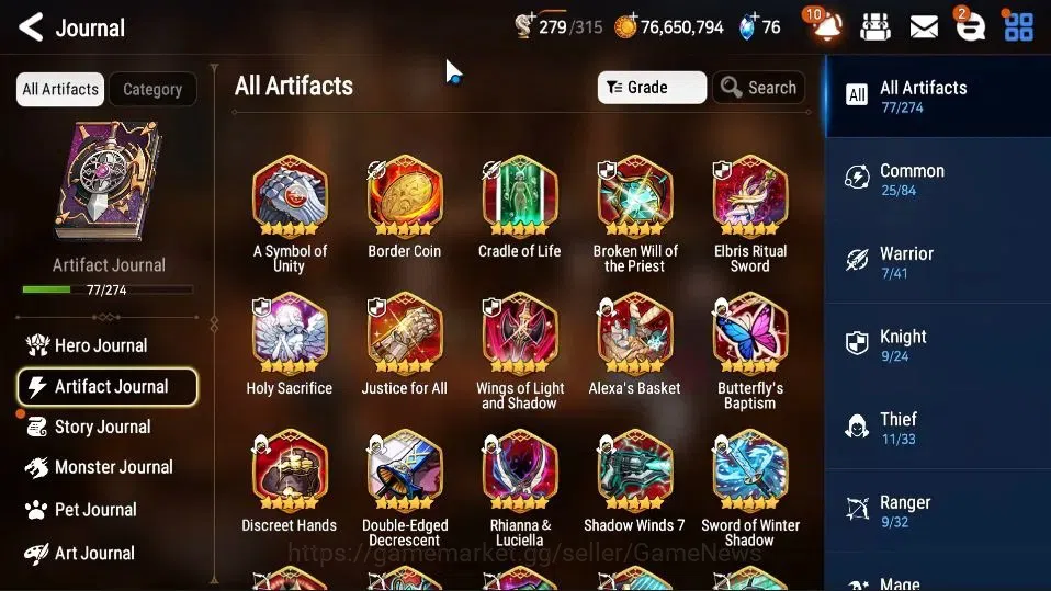 Epic Seven Accounts High-End GLOBAL UnVerif|New Era|14 ML(B Arunka,Harsetti,SE Celine,NM Luna,BW 10