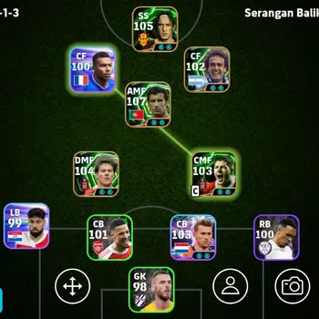 eFootball Accounts Others Mobile|PW 3152|LionelMessiShowT,Luis Diaz Show T,Luis Figo Epic,Gvriel Batistuta