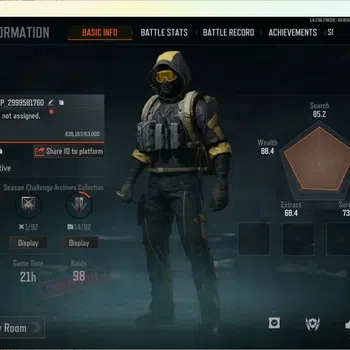 Arena Breakout Accounts High-End Mobile | | LV 30 | SV 22.5 M | CV 19.2 M | Symphony AR57, Lava AUG, Royal Guard skin | more