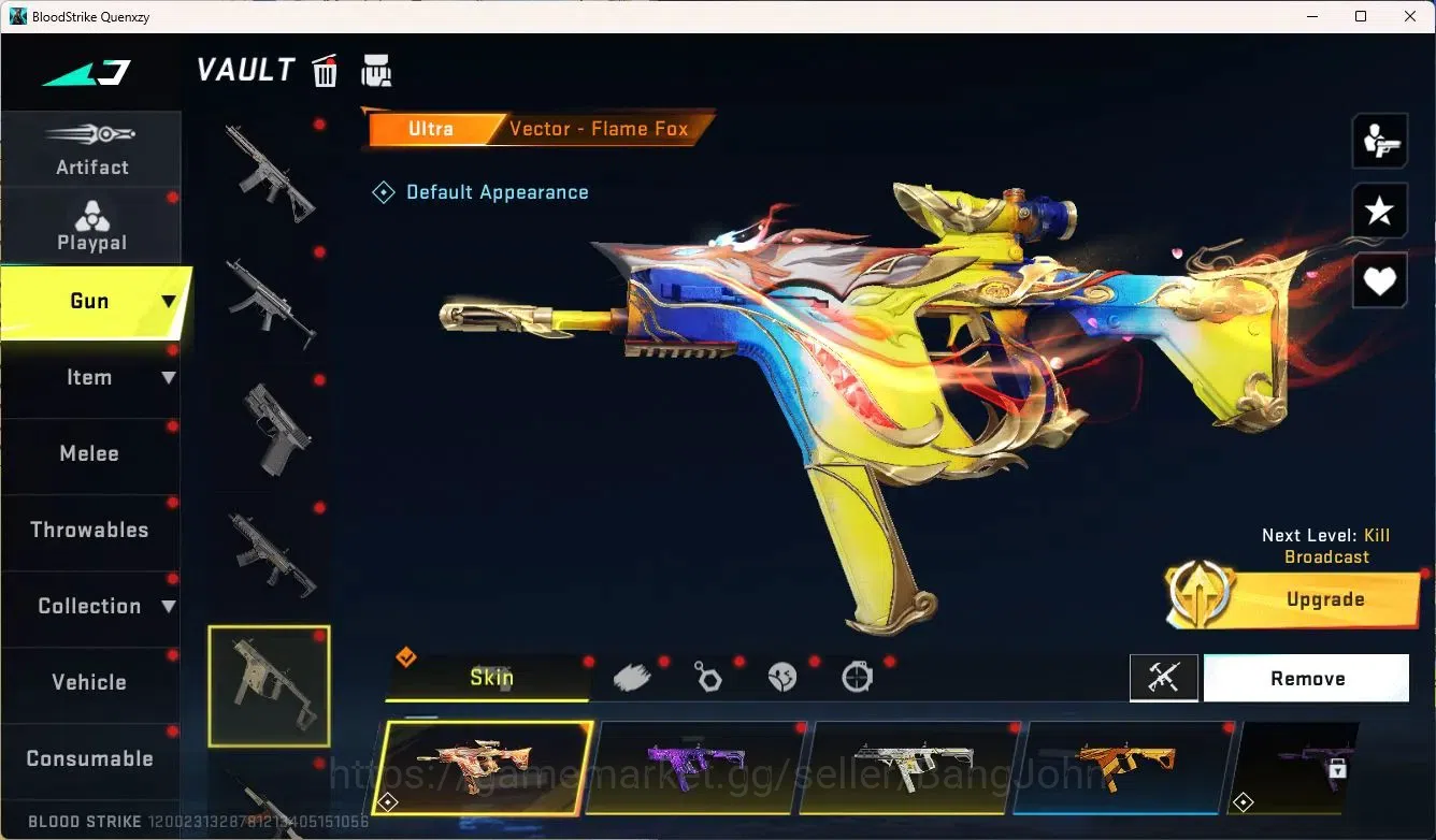 Blood Strike Accounts ASIA|EVO,MP5-GUARD(LVL5)|ETHERNAL,AUG(LVL2),M4A1(L image 12