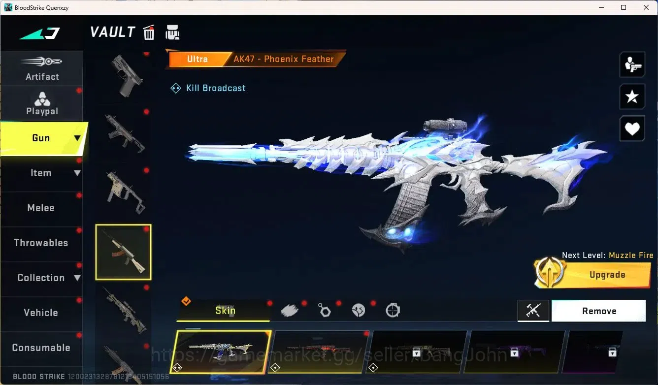 Blood Strike Accounts ASIA|EVO,MP5-GUARD(LVL5)|ETHERNAL,AUG(LVL2),M4A1(L image 13