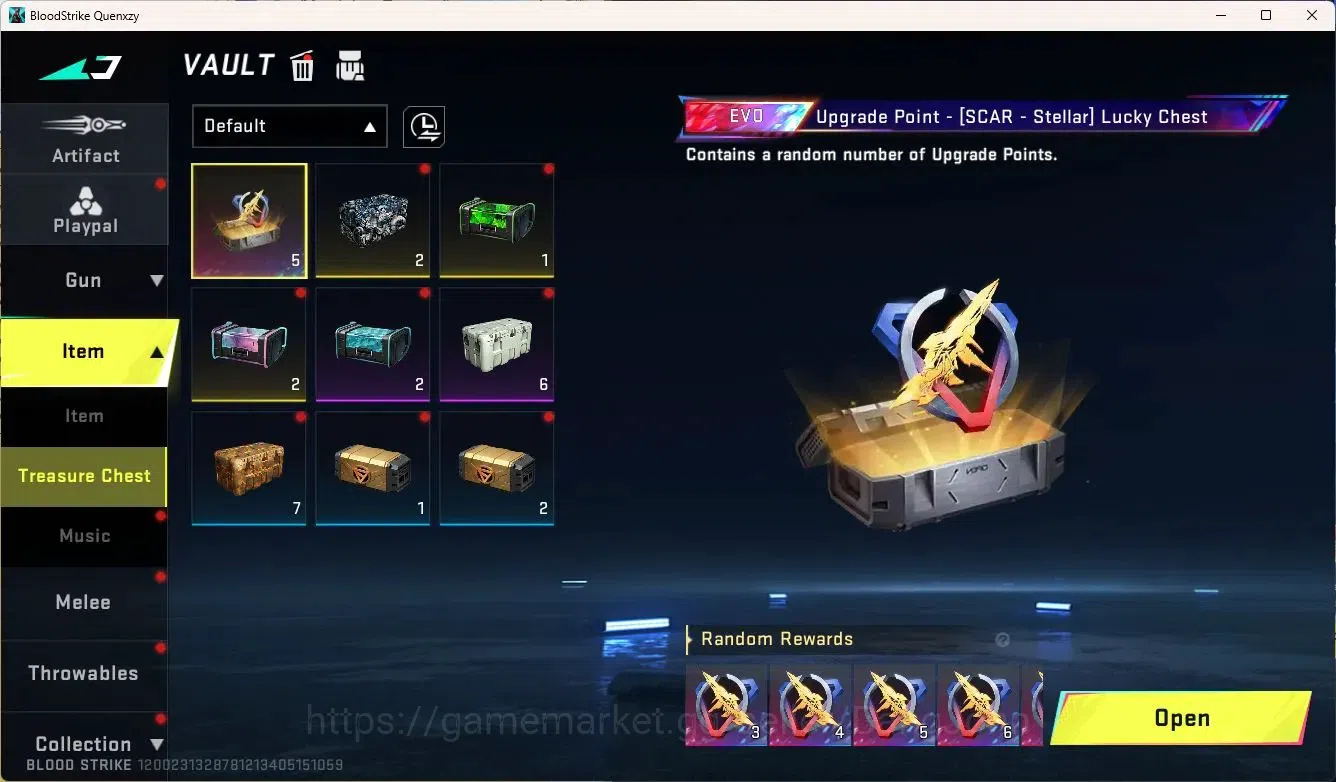 Blood Strike Accounts ASIA|EVO,MP5-GUARD(LVL5)|ETHERNAL,AUG(LVL2),M4A1(L image 20