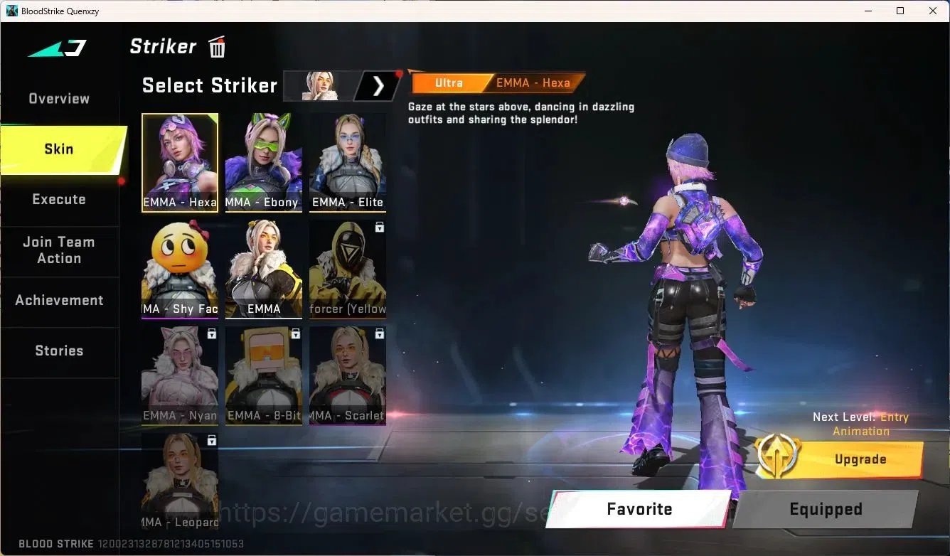 Blood Strike Accounts ASIA|EVO,MP5-GUARD(LVL5)|ETHERNAL,AUG(LVL2),M4A1(L image 4