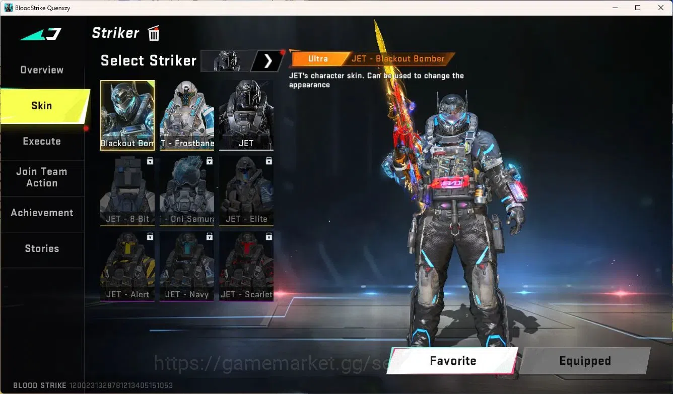 Blood Strike Accounts ASIA|EVO,MP5-GUARD(LVL5)|ETHERNAL,AUG(LVL2),M4A1(L image 5