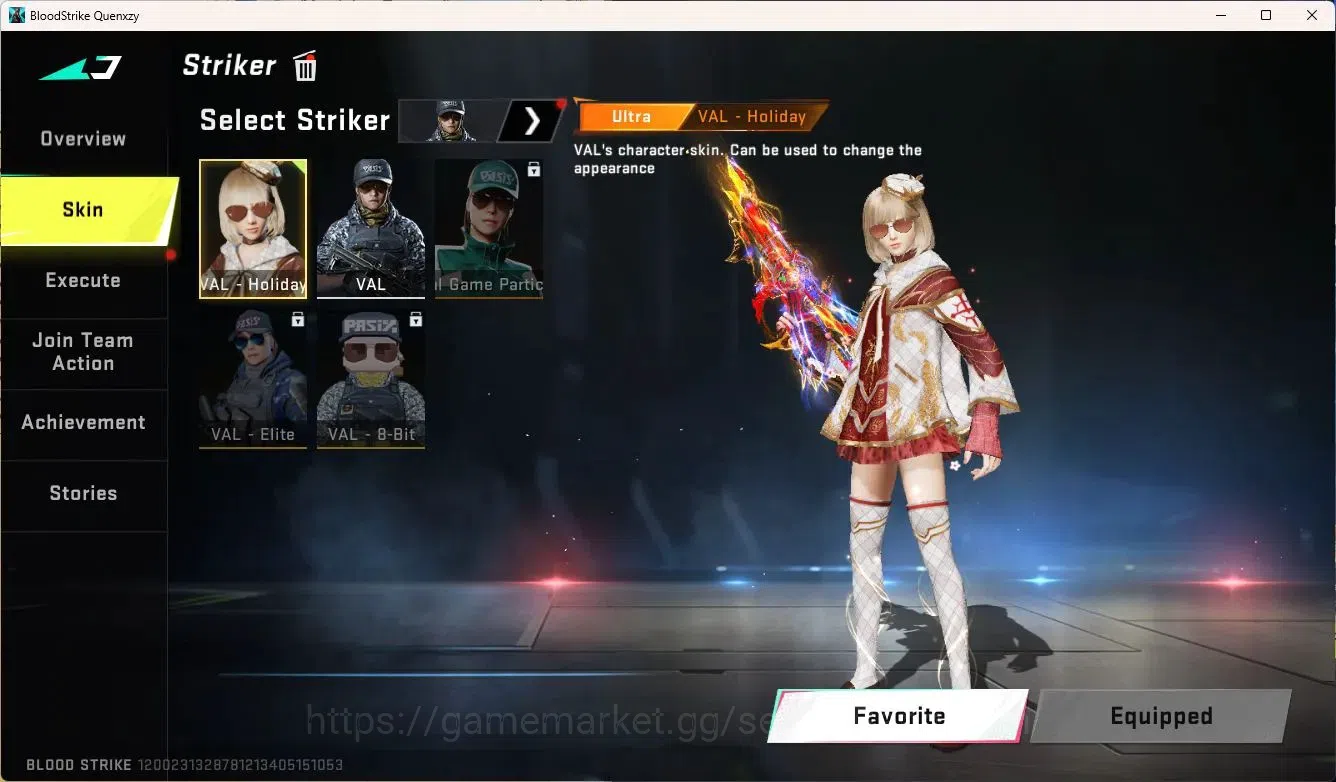 Blood Strike Accounts ASIA|EVO,MP5-GUARD(LVL5)|ETHERNAL,AUG(LVL2),M4A1(L image 8
