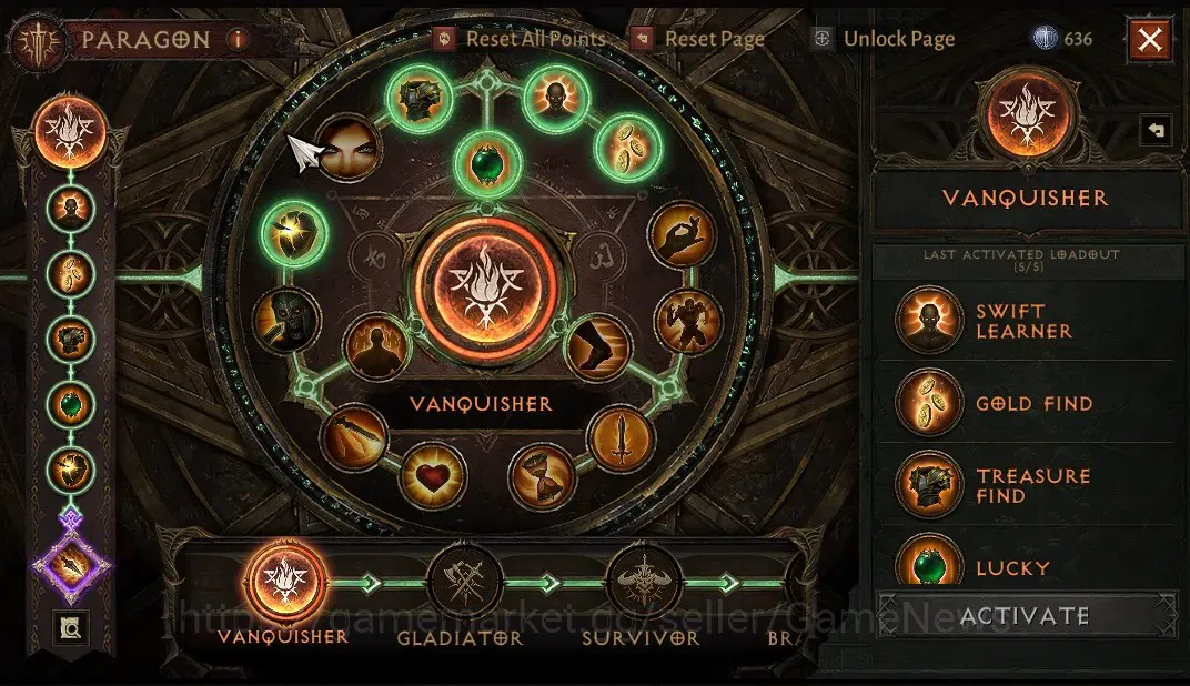 Diablo Immortal Accounts SA-Oza|CS ON|Lv60(776)|Druid|CR 41K|Reso 420|Parag image 9