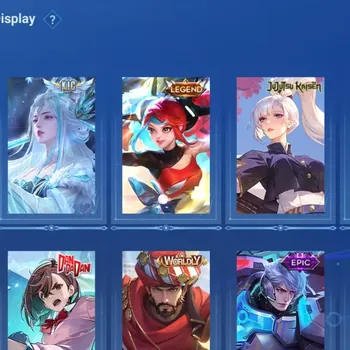 Honor of Kings Accounts Rare Skin Global|92H 37S|KIC Luna|Legend Angela|JJK Garo|2 Worldly|3 Epic|2 Event Exclusive|3 Honor