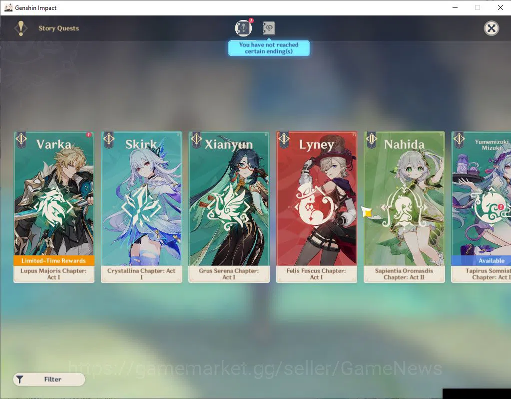 Genshin Impact Accounts Asia|AR 58|16  Limited +6(*5Weapon)|Zhongli,Ganyu, image 10