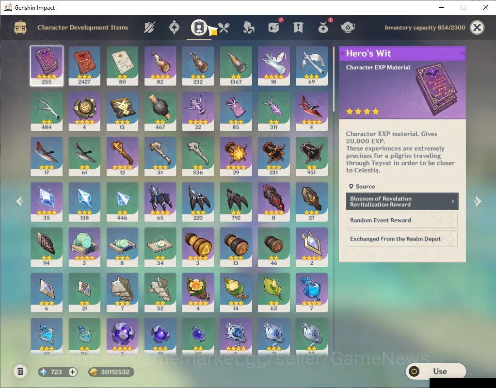 Genshin Impact Accounts Asia|AR 58|16  Limited +6(*5Weapon)|Zhongli,Ganyu, image 5