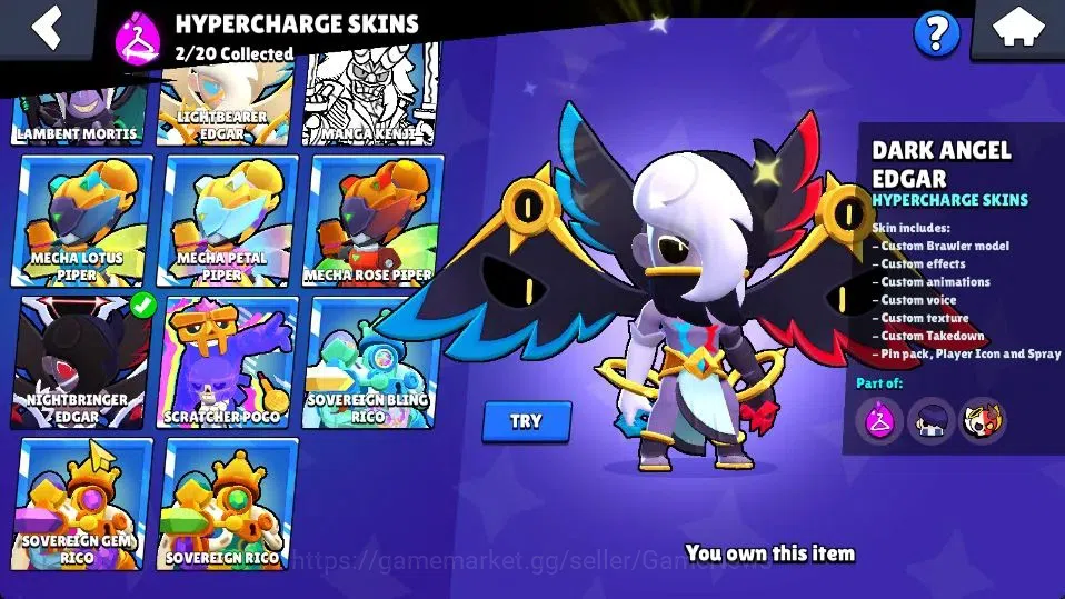 Brawl Stars Accounts 49561 Trophy|90 Brawlers 15 Max Lvl|UL Kaze|18 Pre image 13