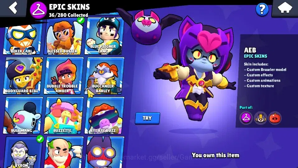 Brawl Stars Accounts 49561 Trophy|90 Brawlers 15 Max Lvl|UL Kaze|18 Pre image 17
