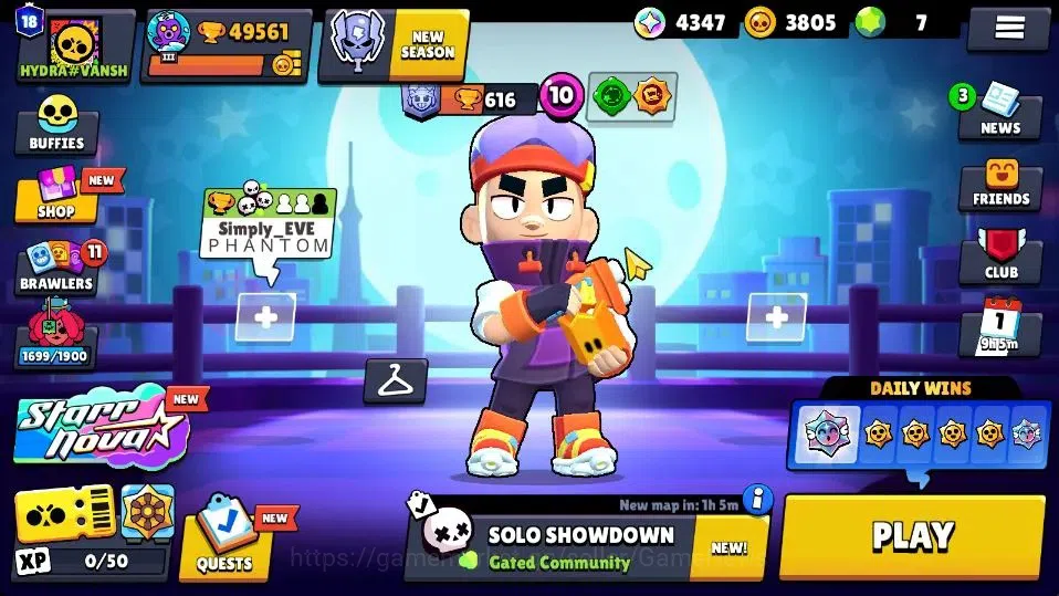 Brawl Stars Accounts 49561 Trophy|90 Brawlers 15 Max Lvl|UL Kaze|18 Pre image 3