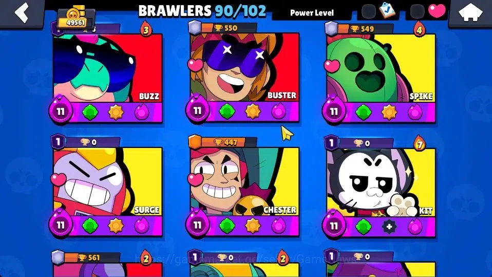 Brawl Stars Accounts 49561 Trophy|90 Brawlers 15 Max Lvl|UL Kaze|18 Pre image 6
