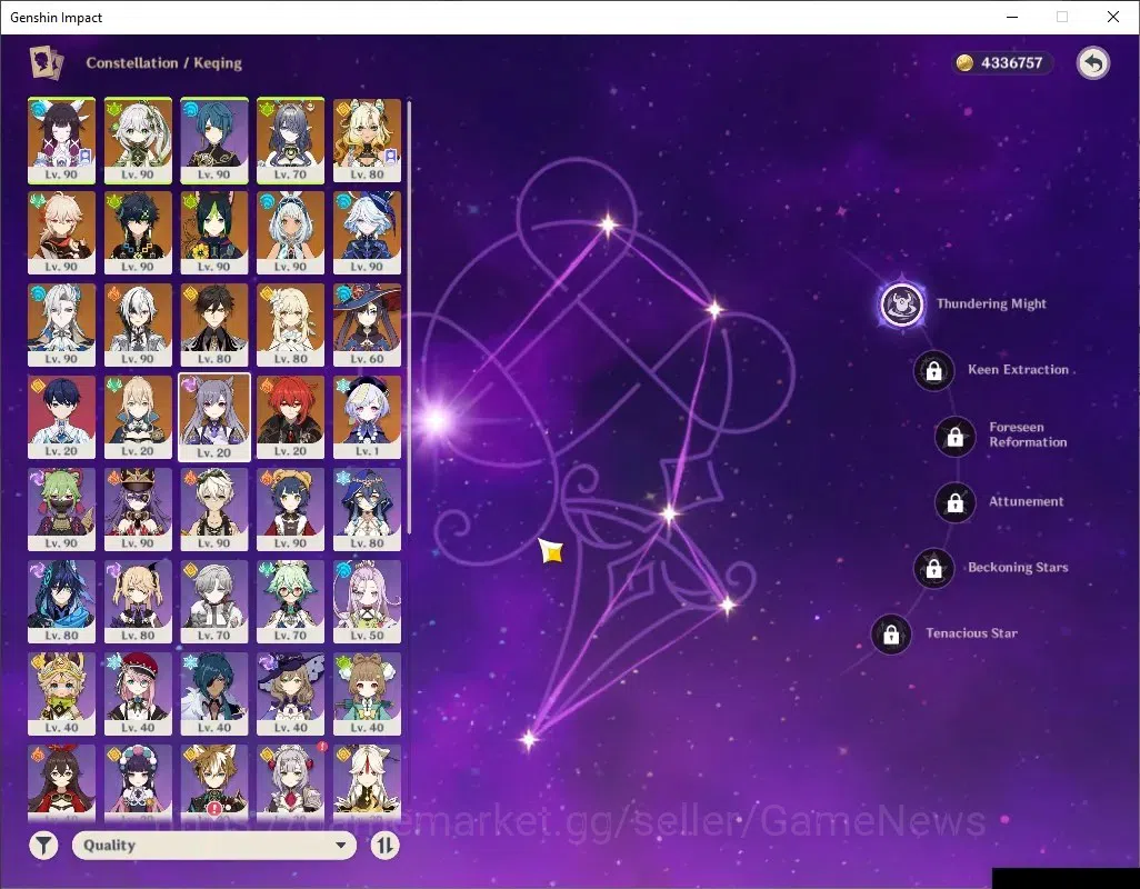 Genshin Impact Accounts ASIA |AR 58 |Prem tim [Neuvil,Arle,Lauma] |12 Limi image 19
