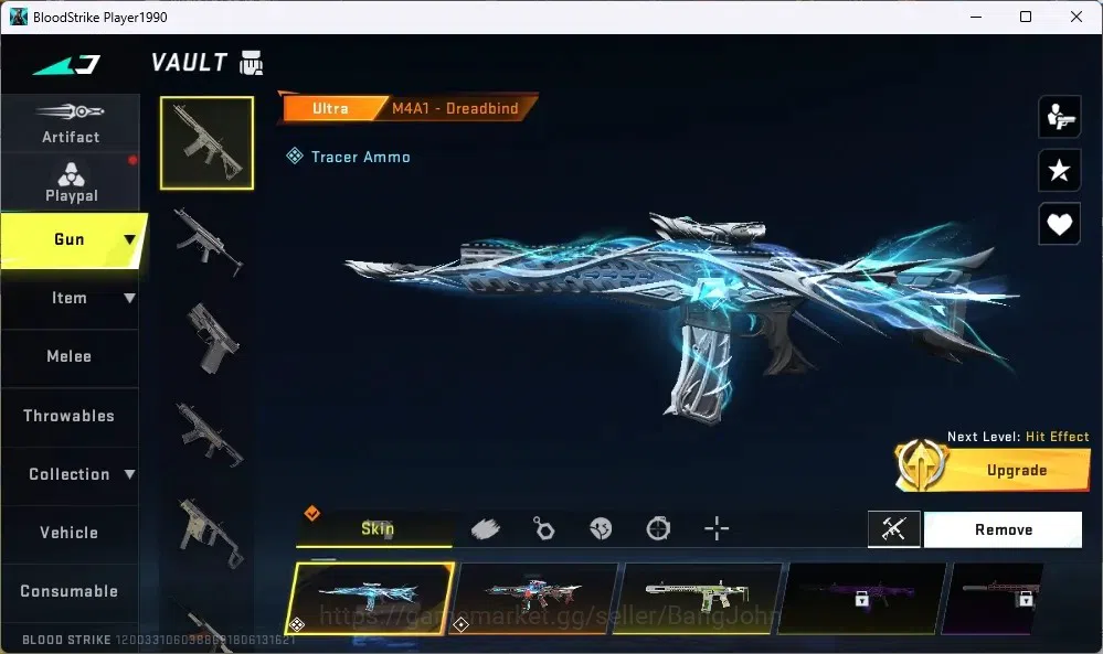 Blood Strike Accounts ASIA | 1 ETERNAL: Desert Eagle-Scorpius | 2 TR GUN image 2