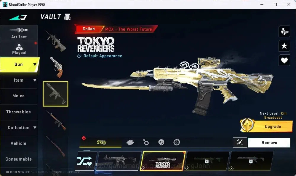 Blood Strike Accounts ASIA | 1 ETERNAL: Desert Eagle-Scorpius | 2 TR GUN image 5
