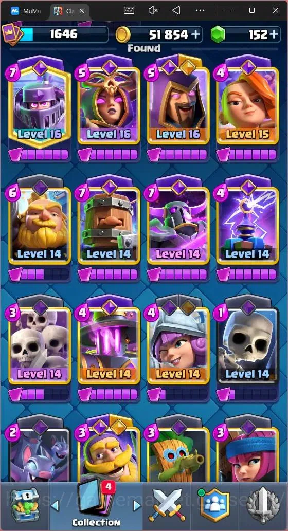 Clash Royale Accounts Mobile|CL 1646|KTL 15|11087 Trophy|3 Max|5 Hero|17 image 10