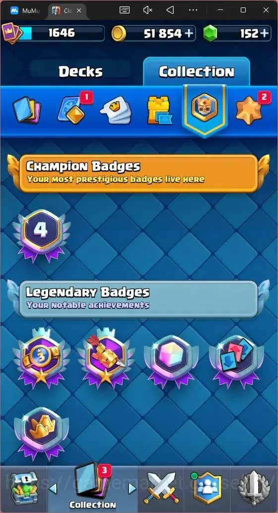 Clash Royale Accounts Mobile|CL 1646|KTL 15|11087 Trophy|3 Max|5 Hero|17 image 19