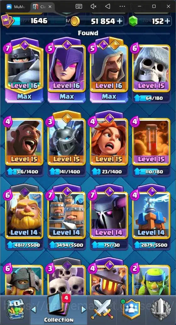Clash Royale Accounts Mobile|CL 1646|KTL 15|11087 Trophy|3 Max|5 Hero|17 image 8