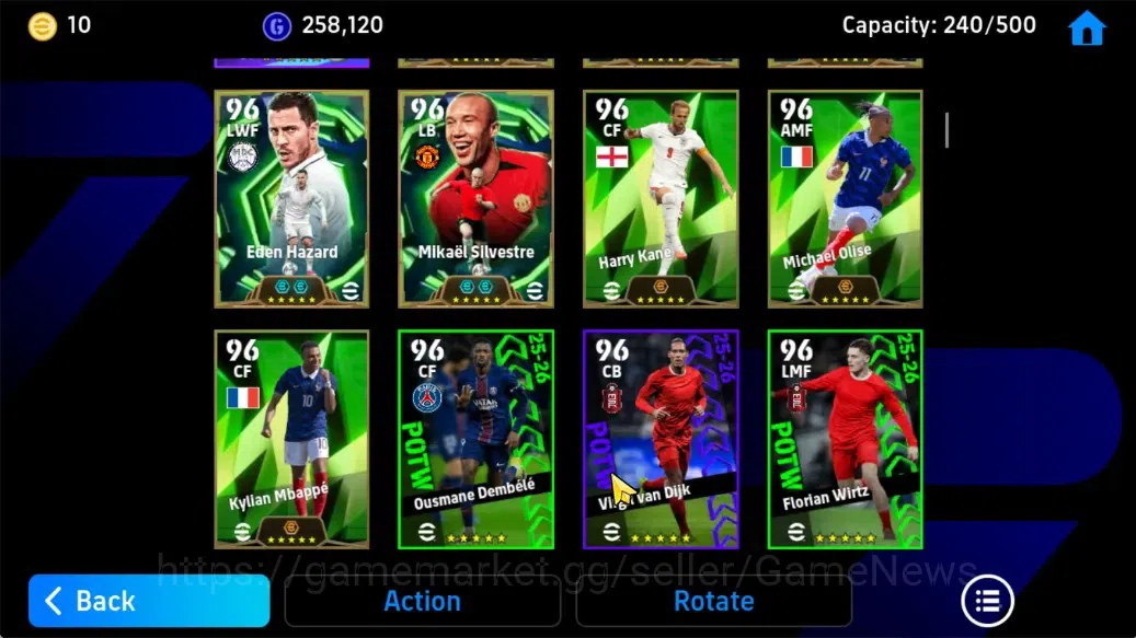 eFootball Accounts Android|Epic Francesco Totti,Oliver Kahn,Frank Rij image 11