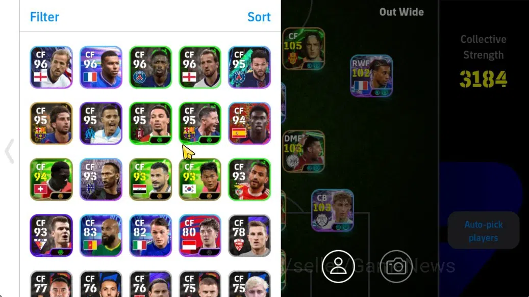 eFootball Accounts Android|Epic Francesco Totti,Oliver Kahn,Frank Rij image 2
