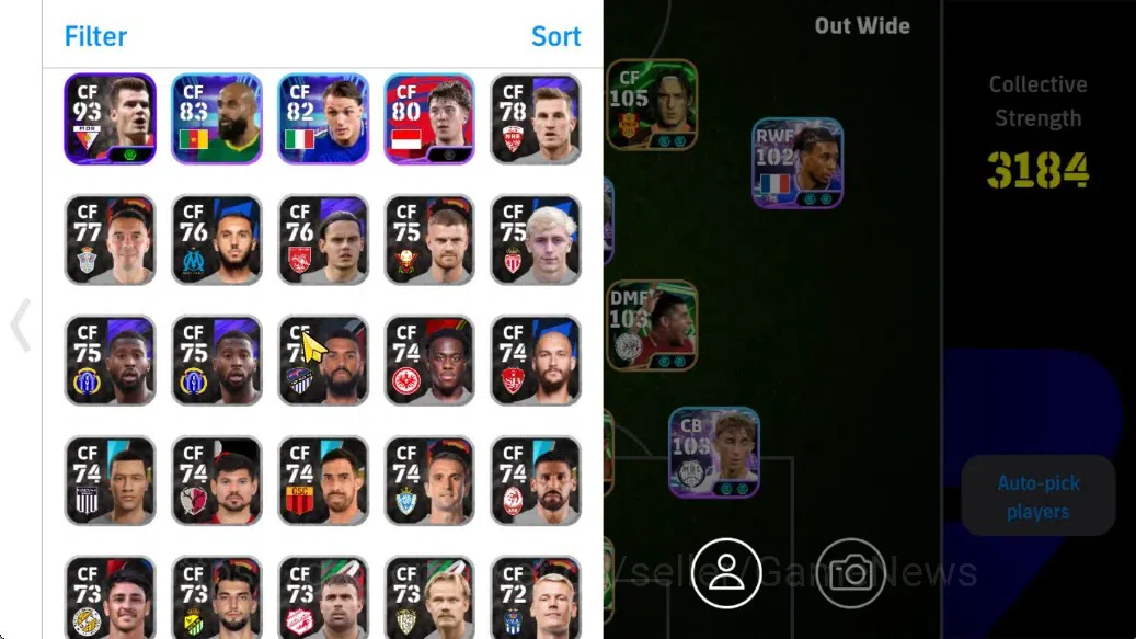 eFootball Accounts Android|Epic Francesco Totti,Oliver Kahn,Frank Rij image 3