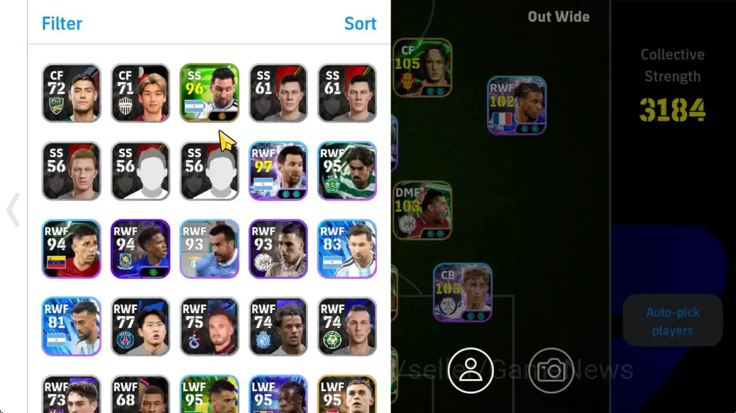 eFootball Accounts Android|Epic Francesco Totti,Oliver Kahn,Frank Rij image 4