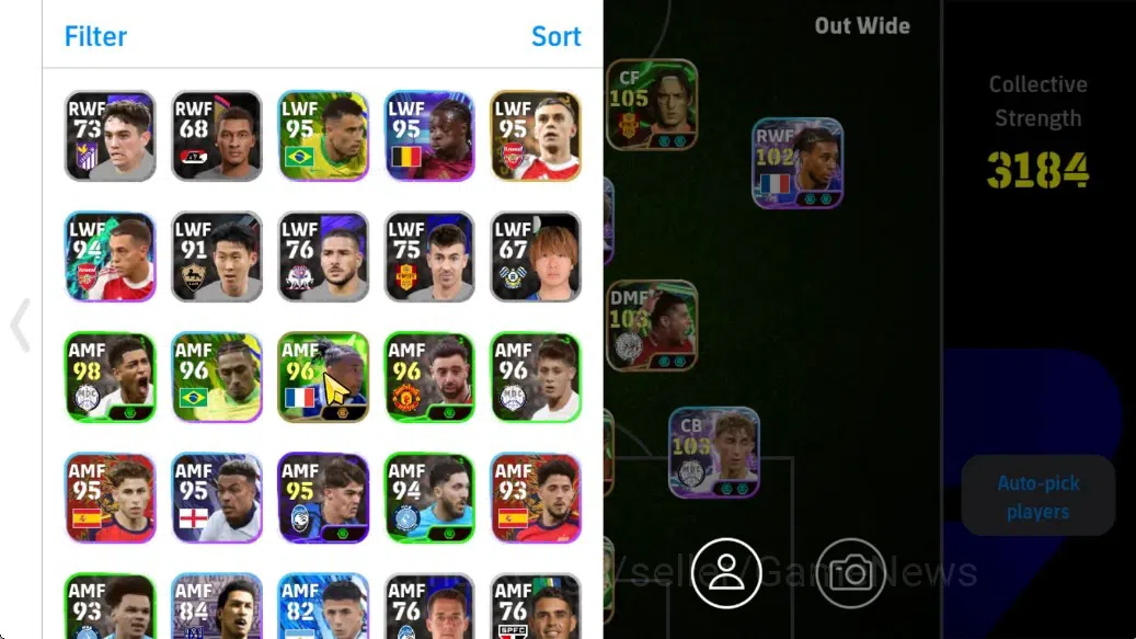 eFootball Accounts Android|Epic Francesco Totti,Oliver Kahn,Frank Rij image 5