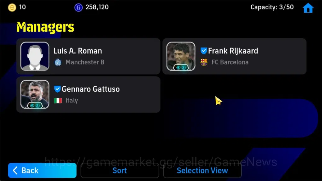 eFootball Accounts Android|Epic Francesco Totti,Oliver Kahn,Frank Rij image 7