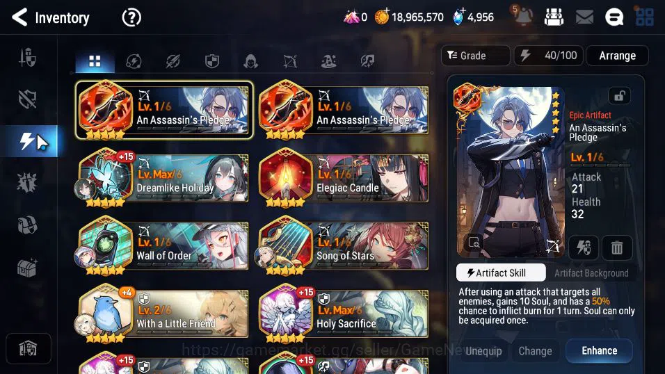Epic Seven Accounts ASIA Unverif|New Era|6 ML(E Ilynav,DB Senya,DK Sha image 9