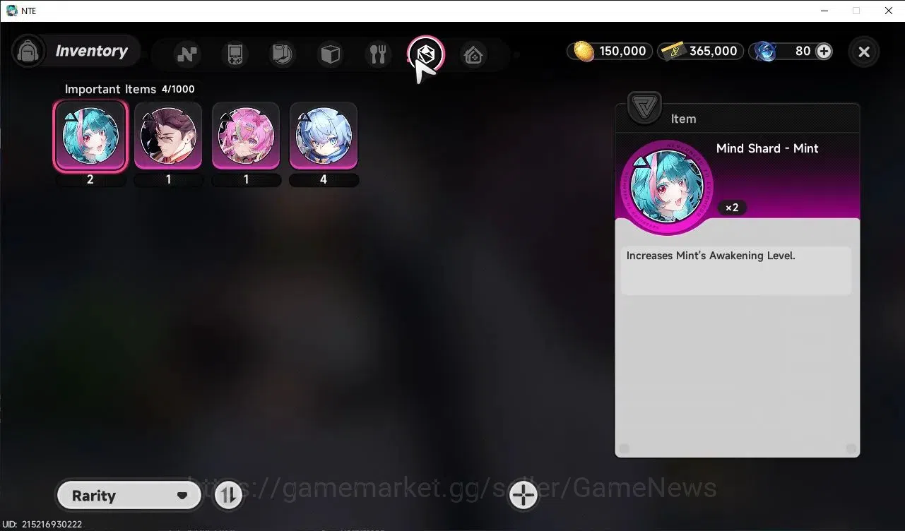 Neverness to Everness Accounts Global NA |HL 3| 2 SSR Nanally+Skin, Hathor +1 S-C image 10