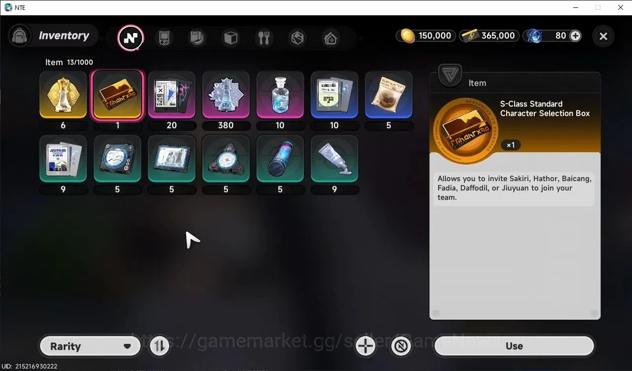 Neverness to Everness Accounts Global NA |HL 3| 2 SSR Nanally+Skin, Hathor +1 S-C image 8