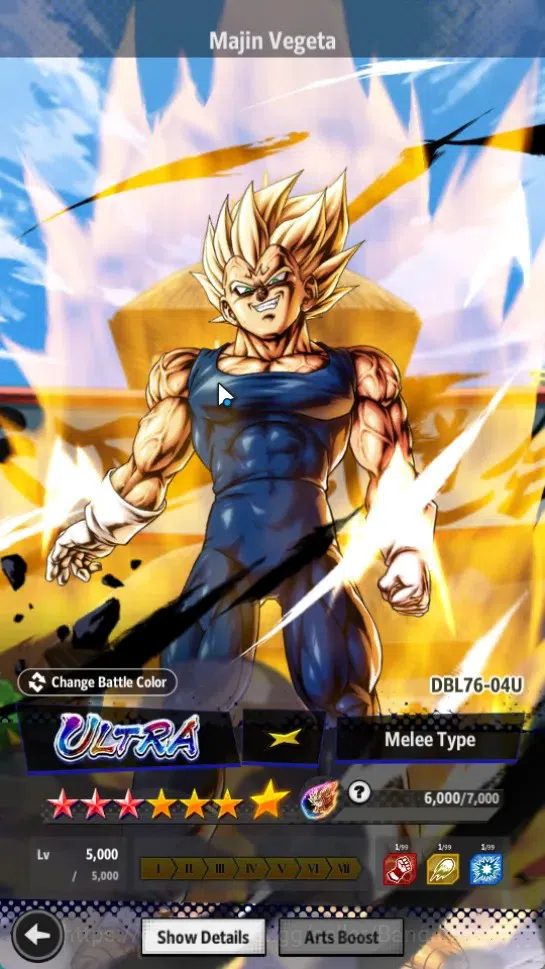 Dragon Ball Legends Accounts Global | Lvl 168| 248M Total Power| 7.9K CC| 3 UL| image 6