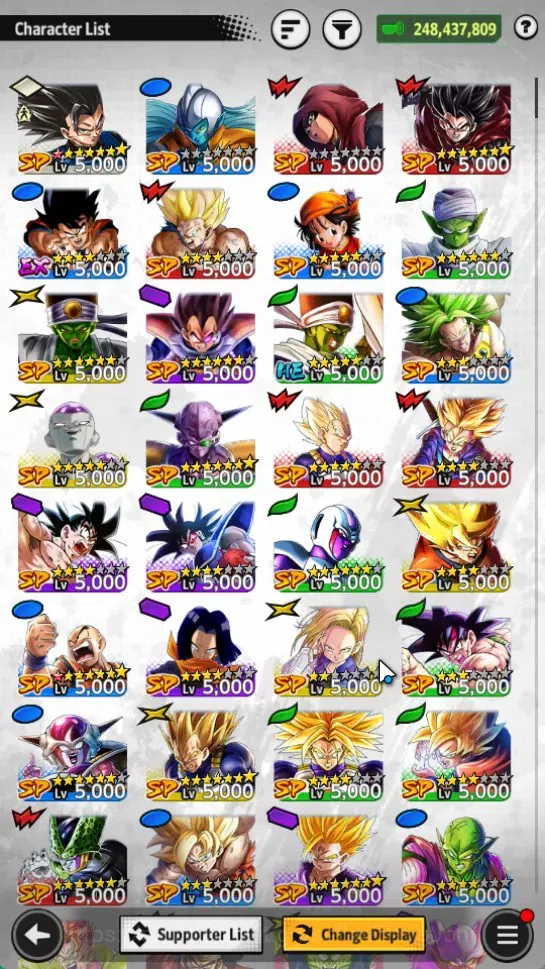 Dragon Ball Legends Accounts Global | Lvl 168| 248M Total Power| 7.9K CC| 3 UL| image 7
