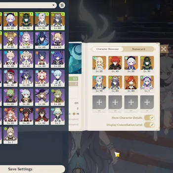 Genshin Impact Accounts Mid Game Asia|AR 53|4 Limited + 3(*5 Weapon)|Nefer+Sign,Neuvillette,Mavuika,Lauma|Rate On|Female