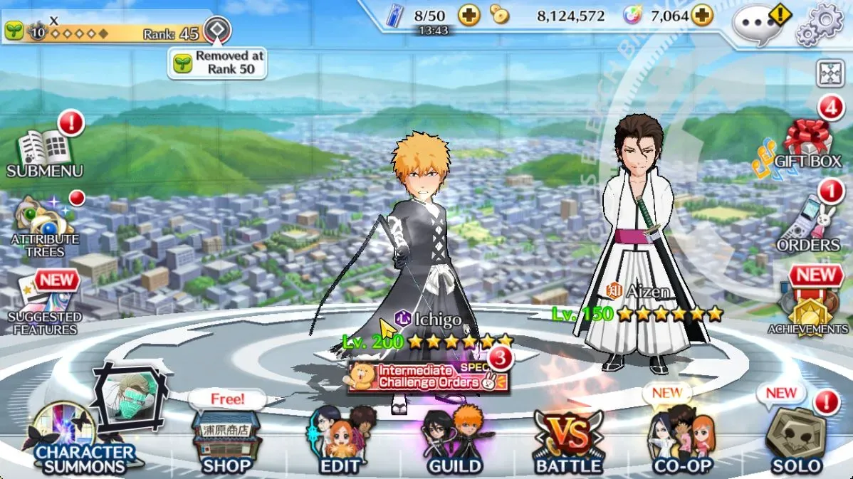 Bleach: Brave Souls Accounts Starter Global | 42K BP+7K Orb | Fresh Story | Ichigo TYBW25 | Aizen FBV | Rangiku SW23 1