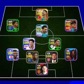 eFootball Accounts Legends & Iconic Players Android|PW3044|New Cristiano Ronaldo Big T,Lionel Messi Show T,Daniele Massaro