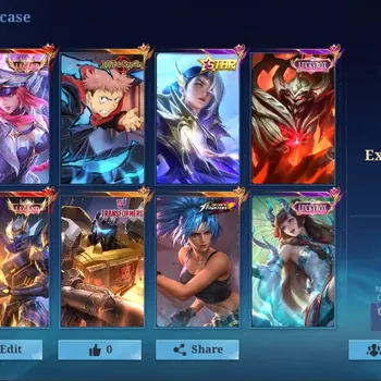 Mobile Legends: Bang Bang Accounts Others Global|355 Skin|Exalted|LEGEND Freya Granger,JJK Yin,Luckybox Kagura Zhask,Annual