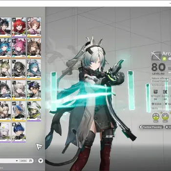 Arknights: Endfield Accounts ASIA|Lv 55|8 SSR 4 Limited + 17 (*6 Weapon)|(Arcane,Laevatain P2,Yvonne,Gilberta)+Signature|2