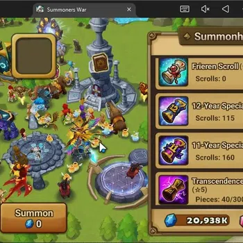 Summoners War: Sky Arena Accounts Starter GLOBAL | NB 5 TESHAR,Starter Gacha 115 12Y+160 11Y Scrool, 3 Legendary All