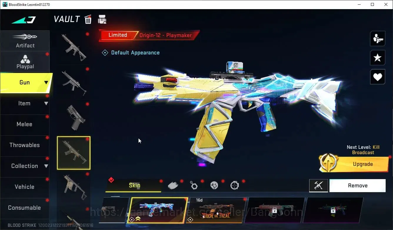 Blood Strike Accounts ASIA|Ultra Butterfly Knife - Starfall|Limited Orig image 2