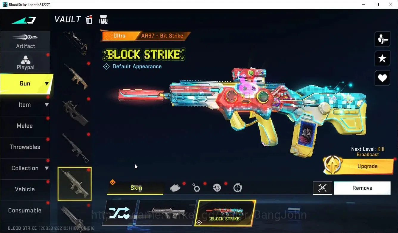 Blood Strike Accounts ASIA|Ultra Butterfly Knife - Starfall|Limited Orig image 4