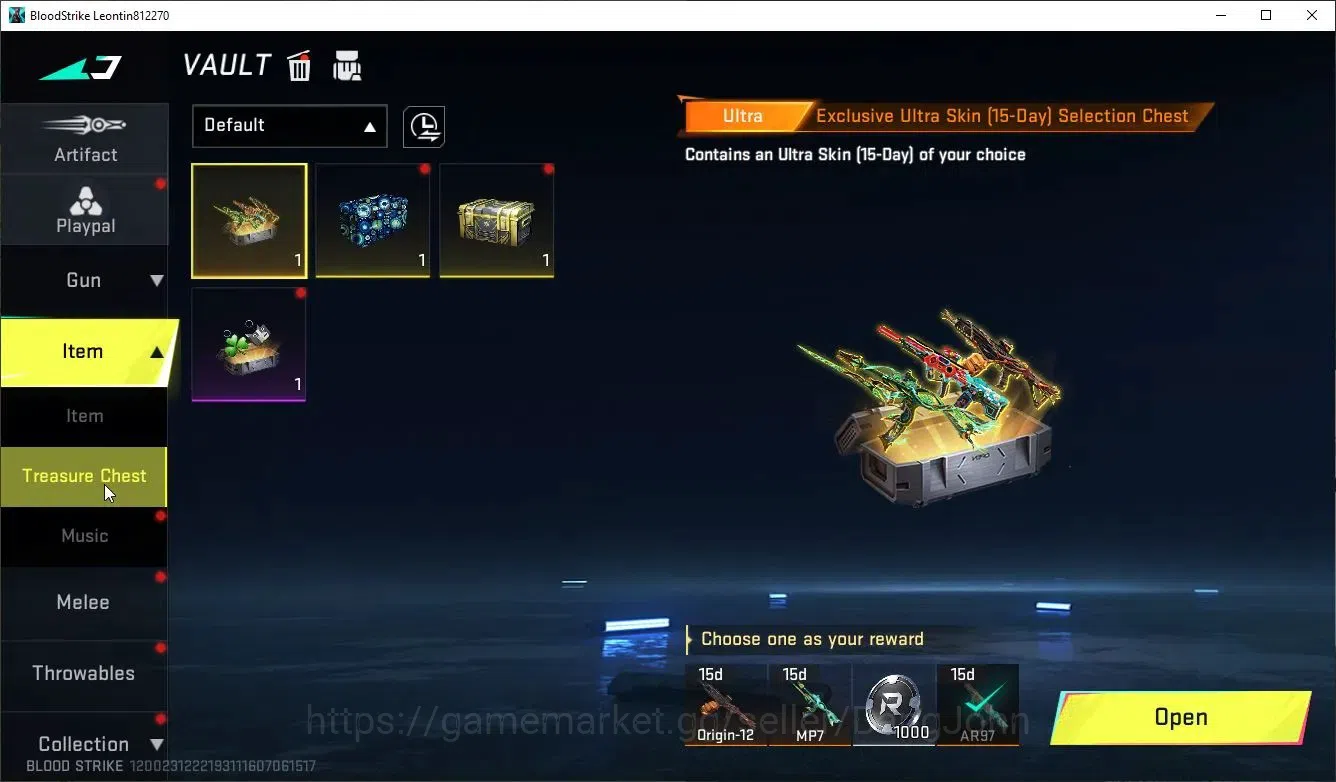 Blood Strike Accounts ASIA|Ultra Butterfly Knife - Starfall|Limited Orig image 6