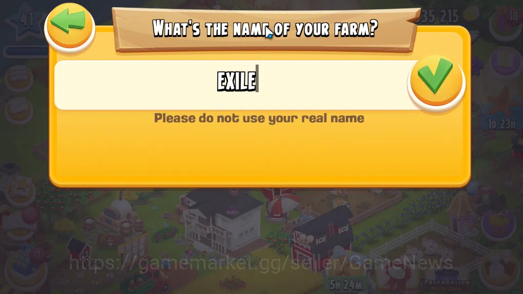 Hay Day Accounts Level 41 | Barn Storage 1100 + Silo Storage 625 | 335k Coins, 6 Diamonds |CN ON|Log Supercell ID|Take 16