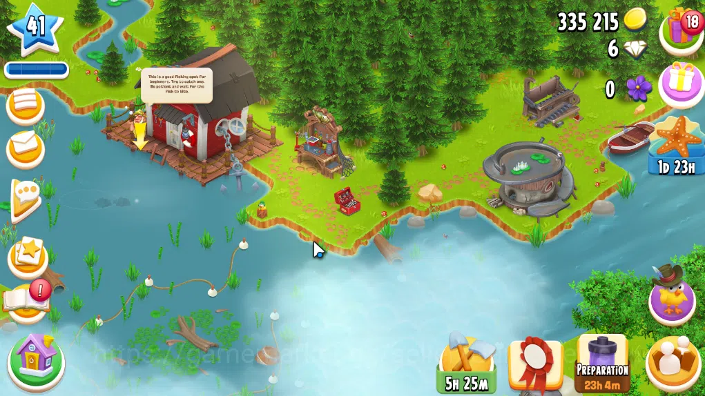 Hay Day Accounts Level 41 | Barn Storage 1100 + Silo Storage 625 | 335k Coins, 6 Diamonds |CN ON|Log Supercell ID|Take 5