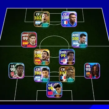 eFootball Accounts Legends & Iconic Players