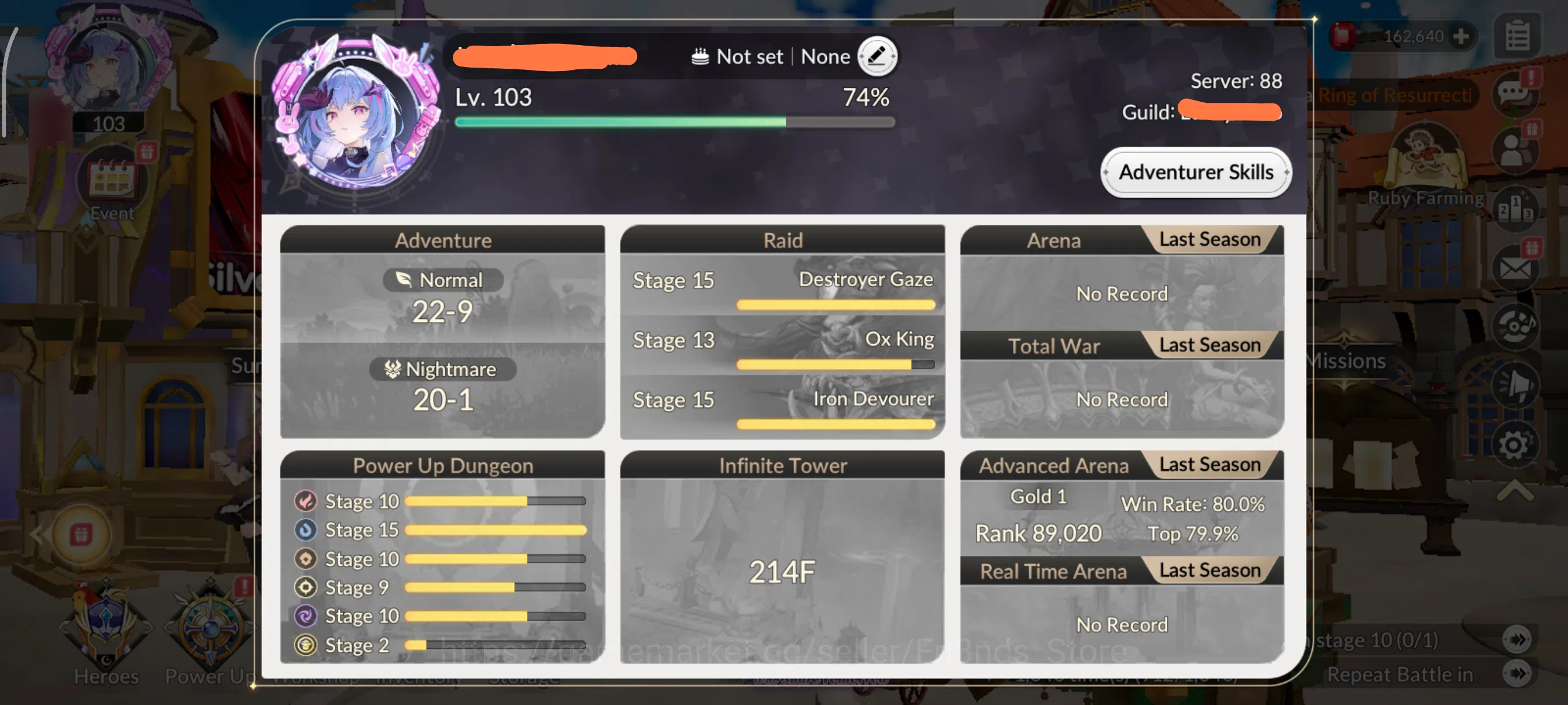 Seven Knights Re:Birth Accounts SKR27 | GLOBAL ASIA | BEAST 4 OLD 7K JURI T1 GELID image 3