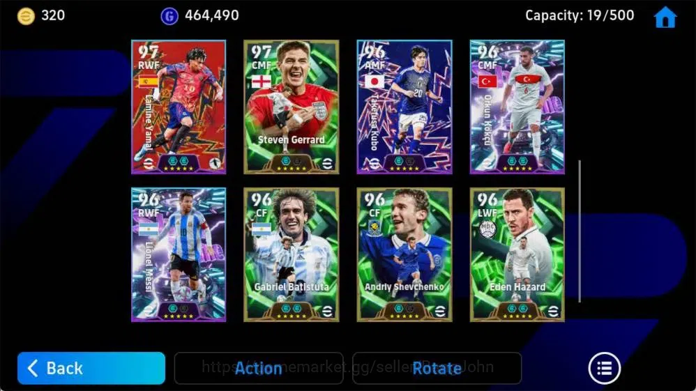 eFootball Accounts Mobile|PW 3174|Steven Gerrard Epic,Christian Abbia image 4