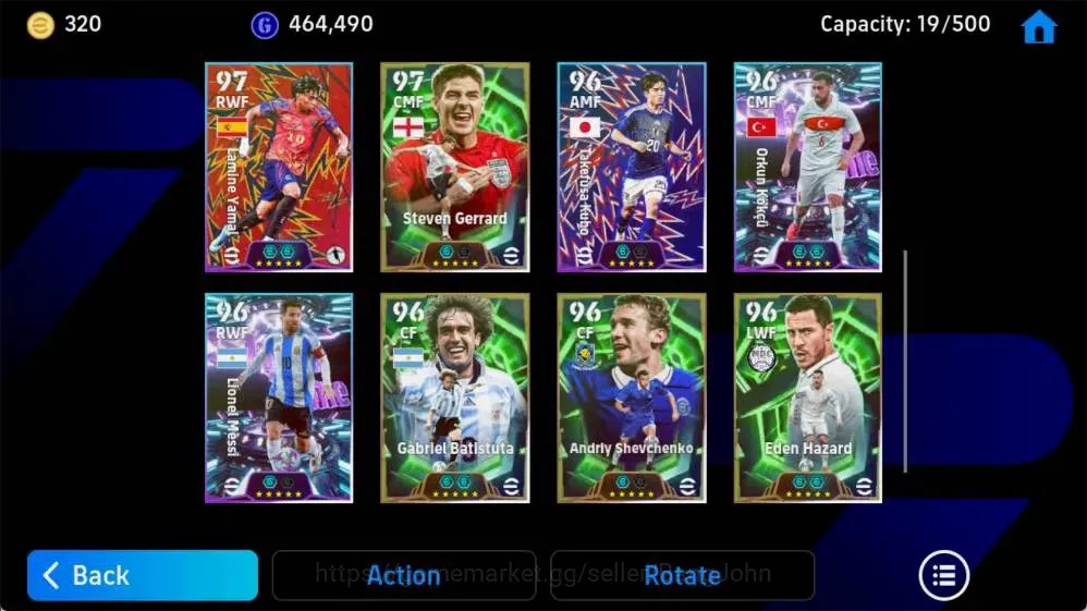 eFootball Accounts Mobile|PW 3174|Steven Gerrard Epic,Christian Abbia image 5